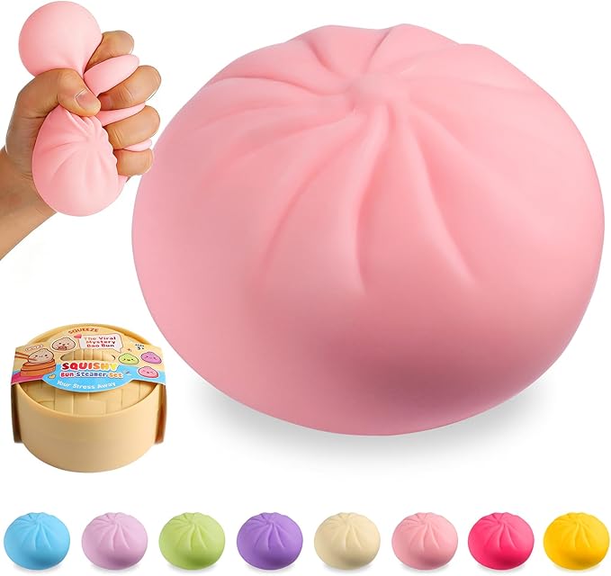 Dumpling Squishy Mystery Box, Viral Squishy Dumpling Toy