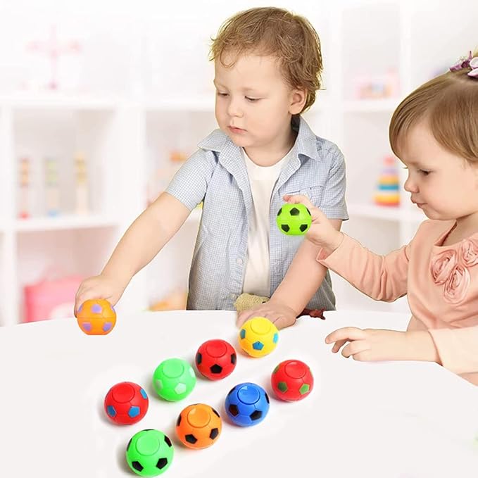 32 PCS Mini Fidget Spinners Soccer Ball Toys for Kids