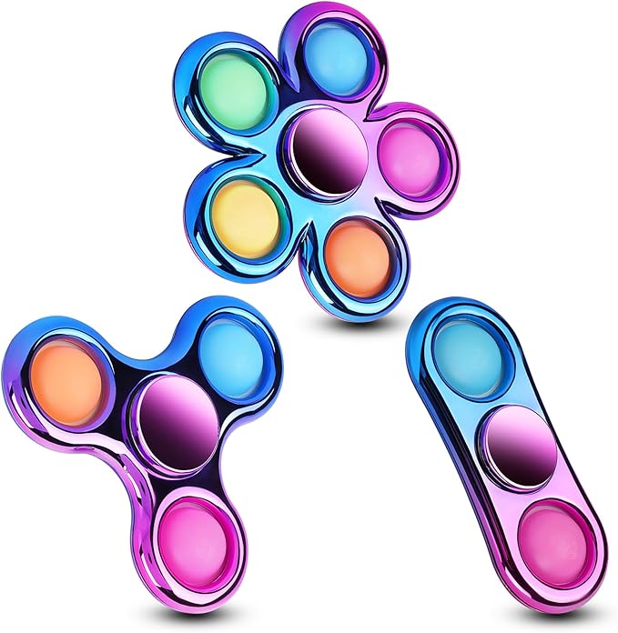 Figurol Finger Toy Set (3-piece), a bouncing finger rotating toy suitable for both children and adults