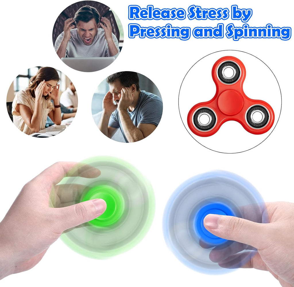 Theonie Finger Spinner Set 5 - Finger spinning toys suitable for both adults and children