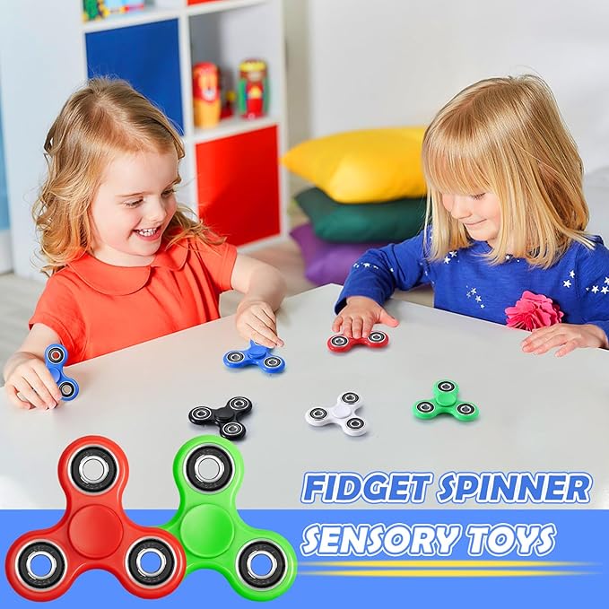 Theonie Finger Spinner Set 5 - Finger spinning toys suitable for both adults and children