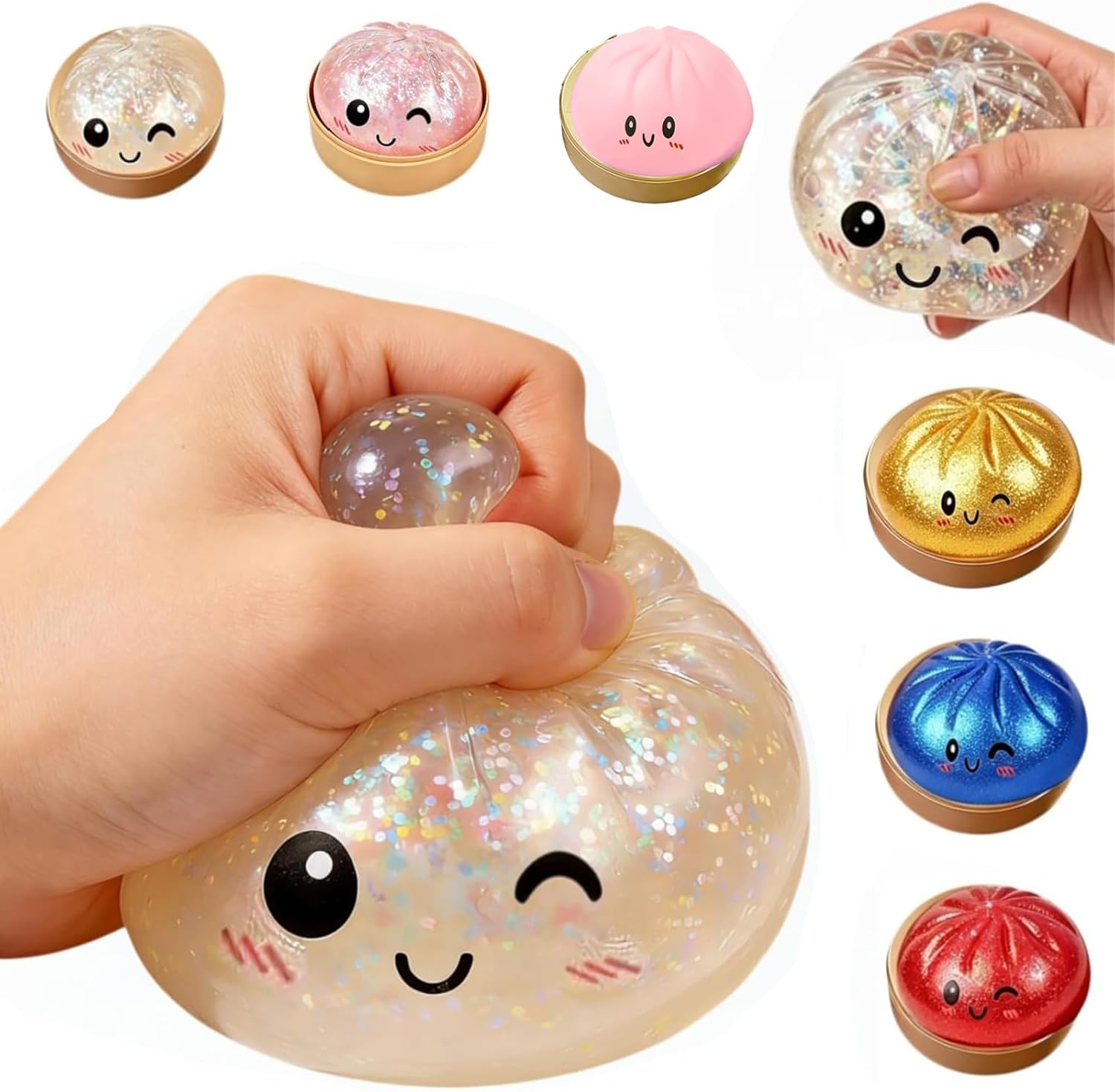 2026 Edition upgraded steamed bun compression relief ball combined with steamer