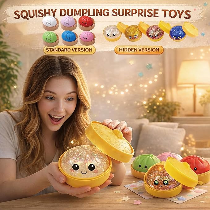 Shining Baozi Compression Toy Set - Random Taro Compression Mystery Gift Box