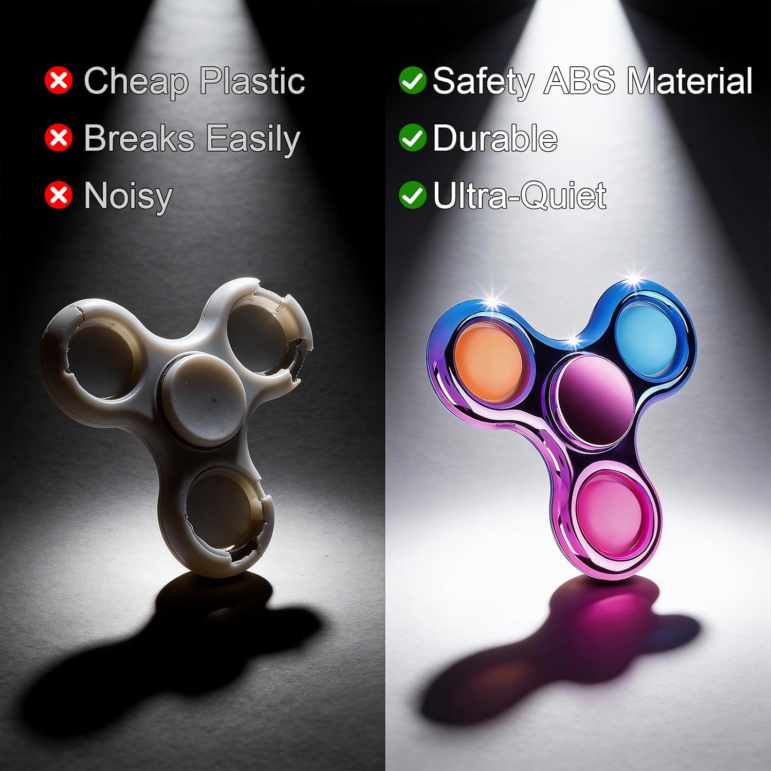 Figurol Finger Toy Set (3-piece), a bouncing finger rotating toy suitable for both children and adults