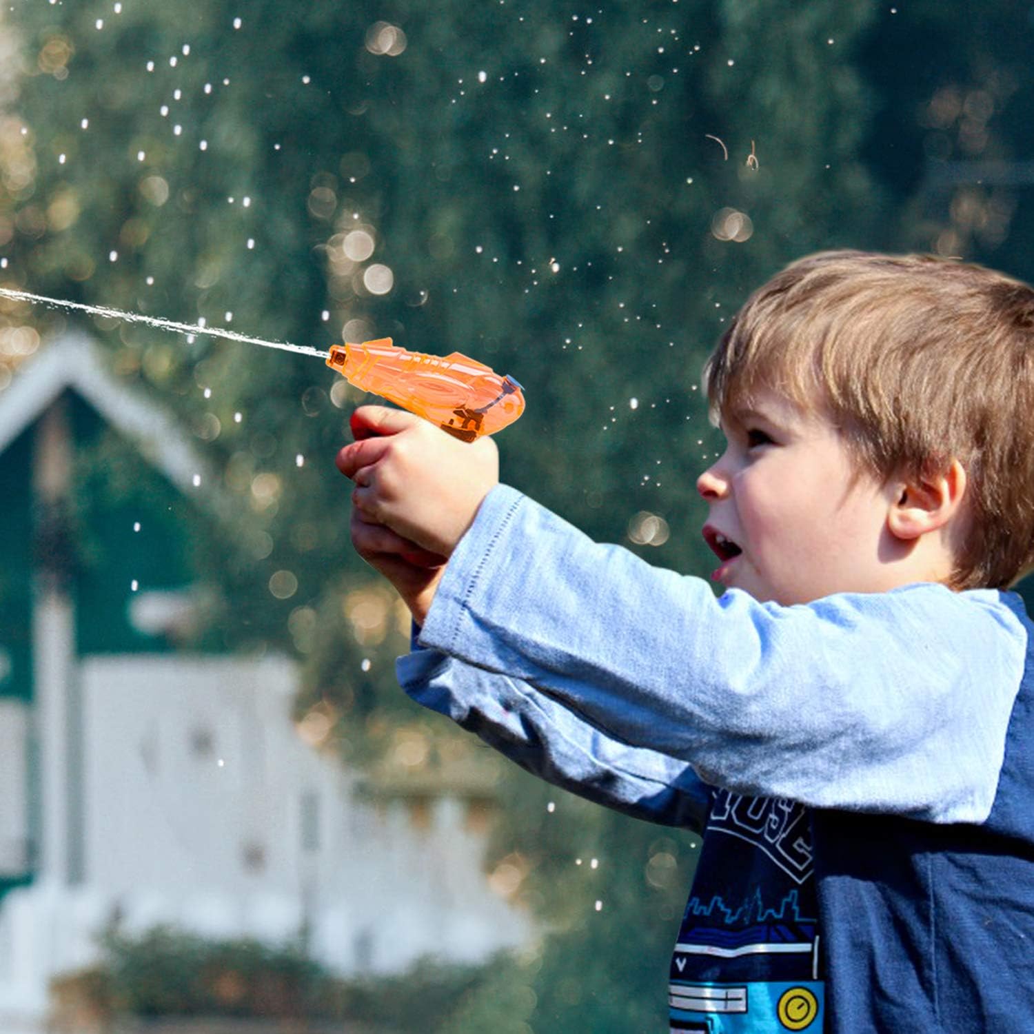 12 sets of children's water gun spray toys, suitable for outdoor beach and swimming pool games