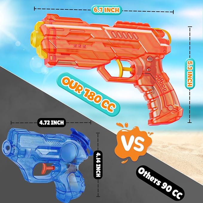Children's water spray toy: Leak-proof Super Kids Water Gun