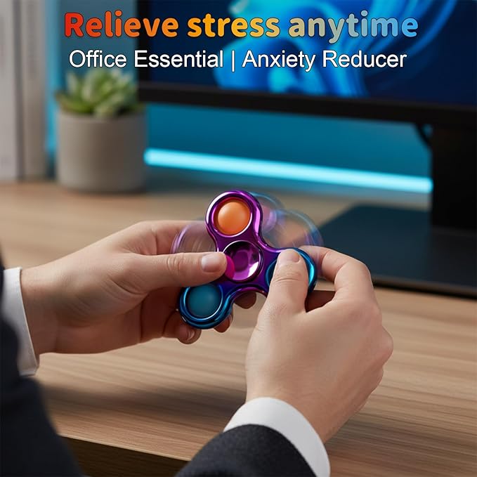 Figurol Finger Toy Set (3-piece), a bouncing finger rotating toy suitable for both children and adults