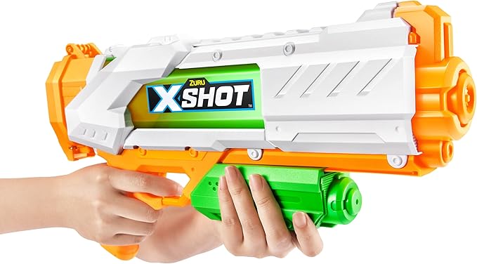 XSHOT Fast-Fill Medium Water Blaster by ZURU, Watergun for Summer