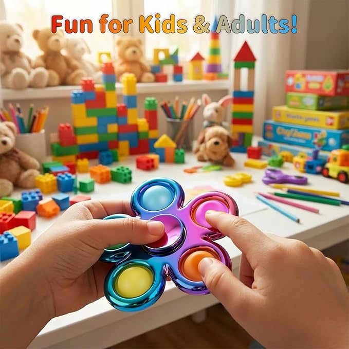 Figurol Finger Toy Set (3-piece), a bouncing finger rotating toy suitable for both children and adults