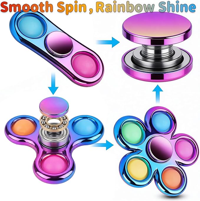 Figurol Finger Toy Set (3-piece), a bouncing finger rotating toy suitable for both children and adults