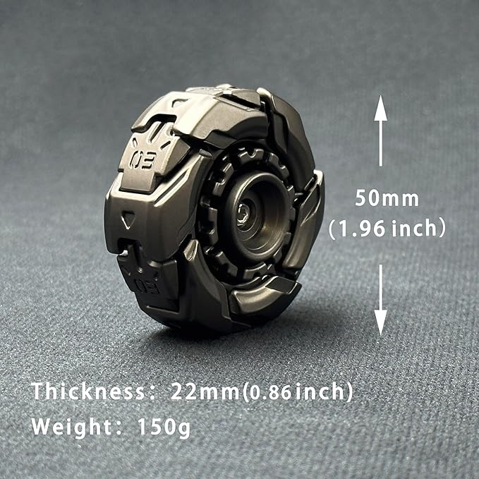 T-Conceal EDC Fidget Sliders Open Armor Spinning TopFidget Toys