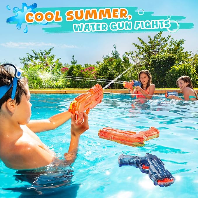 Children's water spray toy: Leak-proof Super Kids Water Gun