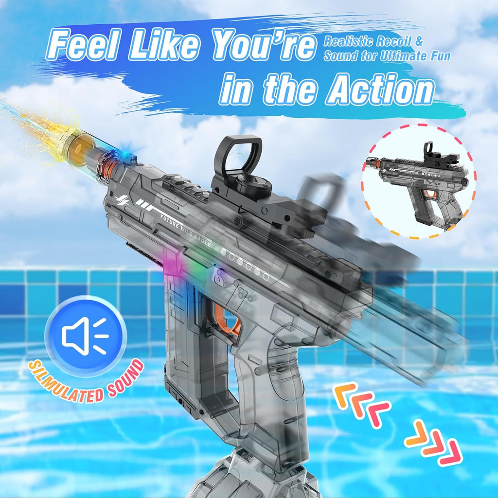 Adult and child electric water guns, realistic automatic water guns