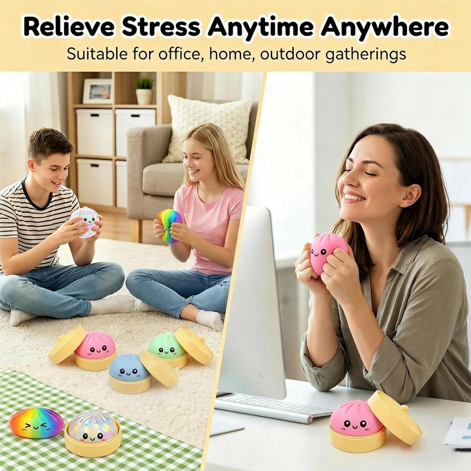 2 sets of dumpling-pressing toys with mysterious boxes