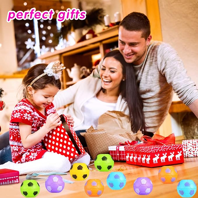 32 PCS Mini Fidget Spinners Soccer Ball Toys for Kids