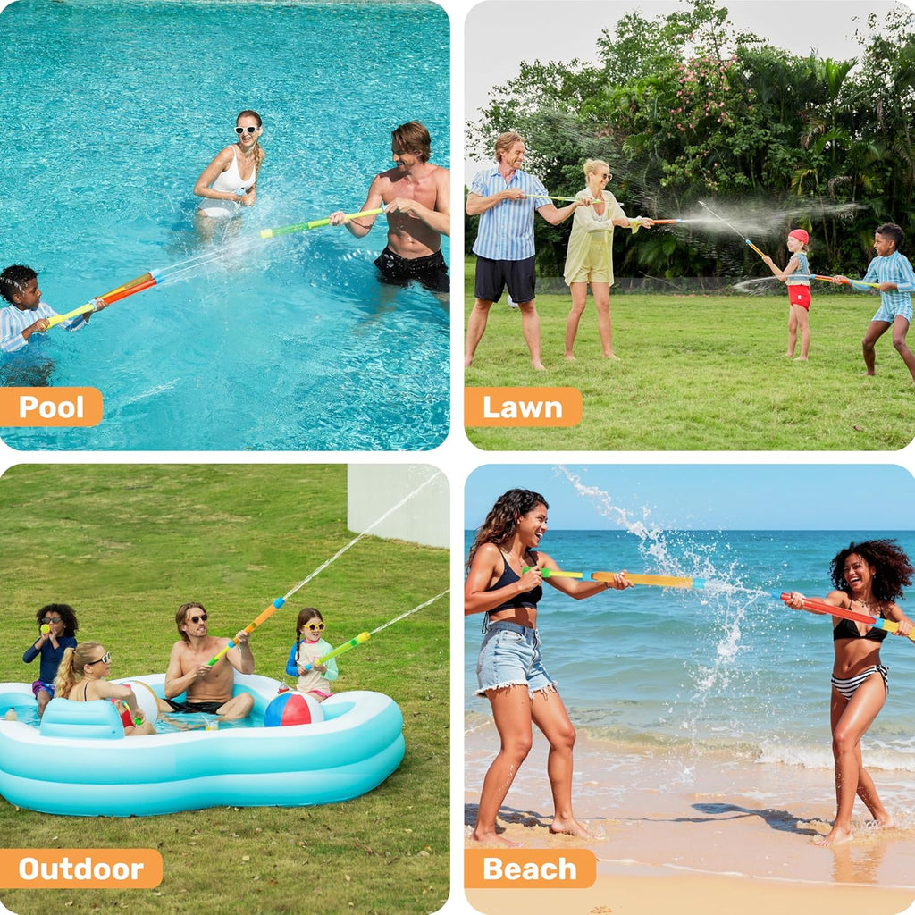 JOYIN 18 Pack 16.5'' Water Gun, Blaster Squirt Guns