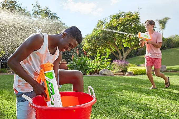 XSHOT Fast-Fill Medium Water Blaster by ZURU, Watergun for Summer