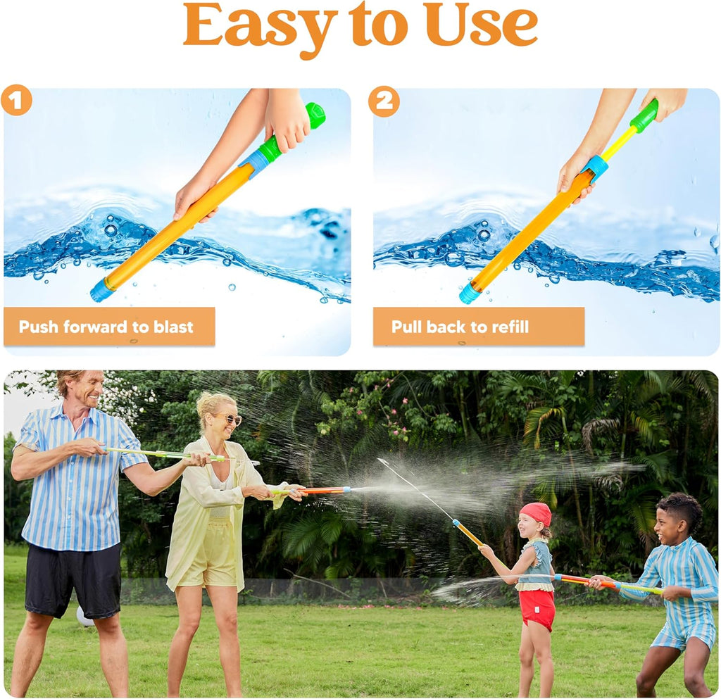 JOYIN 18 Pack 16.5'' Water Gun, Blaster Squirt Guns