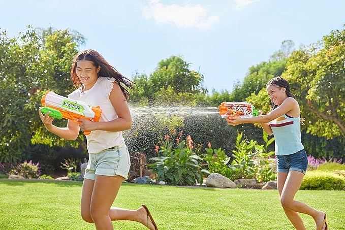 XSHOT Fast-Fill Medium Water Blaster by ZURU, Watergun for Summer